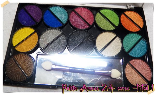 Paleta 24 cores Amuse - mod01