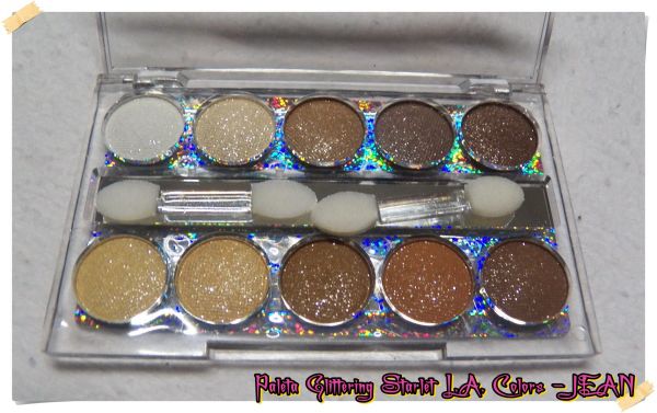 Paleta La Colors Glittering Starlett - jean