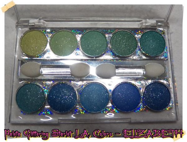 Paleta La Colors Glittering Starlett - Elisabeth